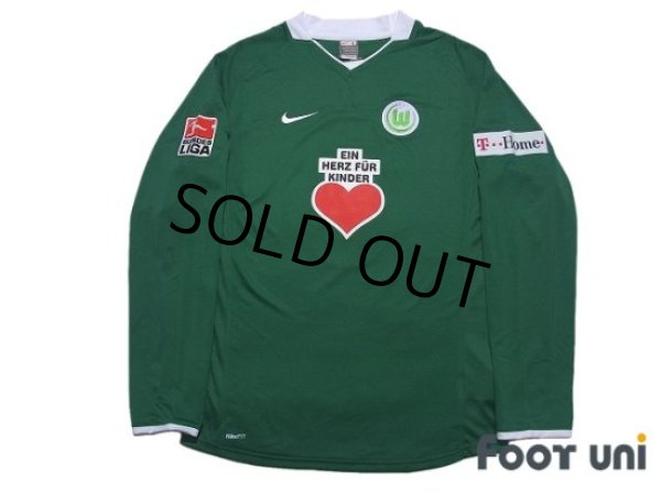 Photo1: VfL Wolfsburg 2008-2009 Home Long Sleeve Shirt #8 Yoshito Okubo w/tags (1)