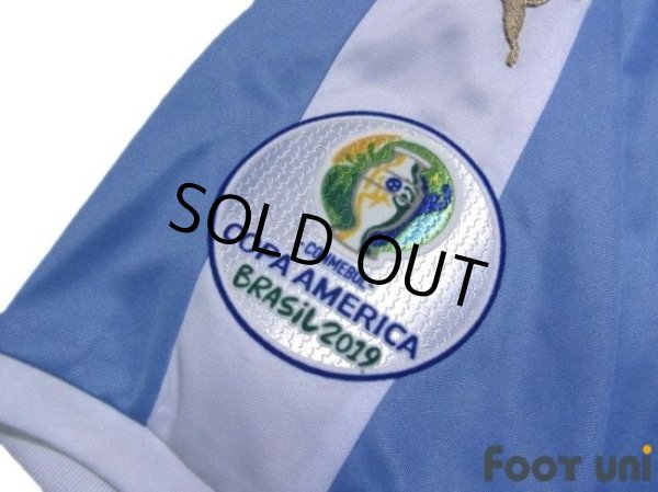 Photo7: Uruguay 2019 Home Shirt #21 Edinson Cavani Copa America brazil 2019 Patch/Badge (7)