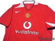 Photo3: Manchester United 2004-2006 Home Shirt #4 Gabriel Heinze (3)