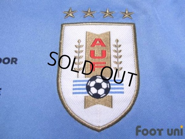 Photo6: Uruguay 2019 Home Shirt #21 Edinson Cavani Copa America brazil 2019 Patch/Badge (6)