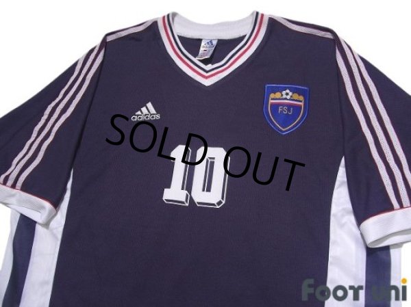 Photo3: Yugoslavia 1998 Home Shirt #10 Stojkovic w/tags (3)