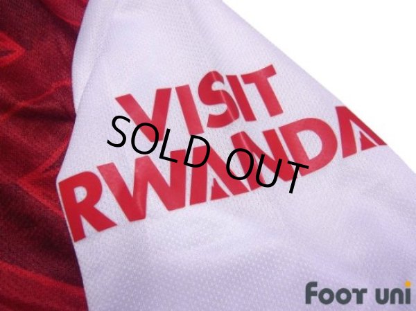 Photo6: Arsenal 2020-2021 Home Long Sleeve Shirt (6)