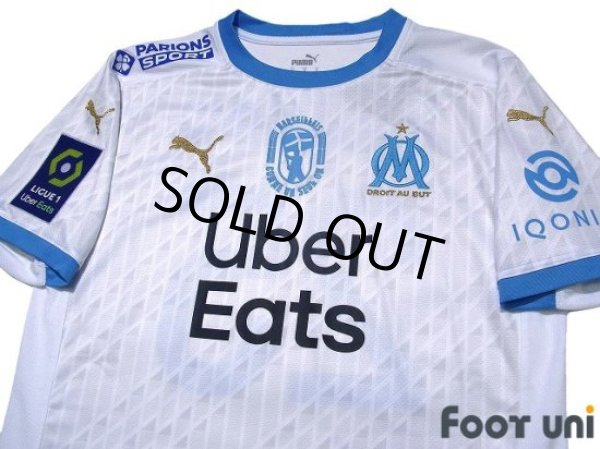 Photo3: Olympique Marseille 2020-2021 Home #25 Yuto Nagatomo Ligue 1 Patch/Badge w/tags (3)