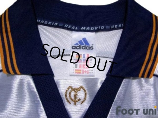 Photo4: Real Madrid 1998-2000 Home Shirt Champions League Finalist Commemorative Print (4)