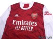 Photo3: Arsenal 2020-2021 Home Long Sleeve Shirt (3)
