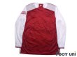 Photo2: Arsenal 2020-2021 Home Long Sleeve Shirt (2)