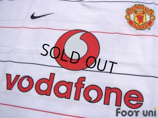 Photo7: Manchester United 2003-2005 Third Shirt #18 Paul Scholes BARCLAYCARD PREMIERSHIP Patch/Badge w/tags (7)