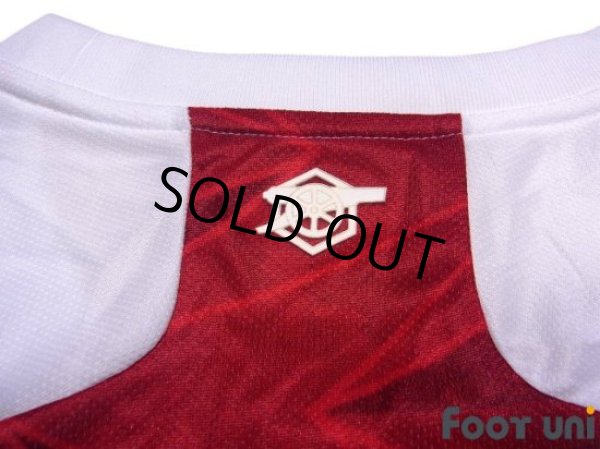 Photo7: Arsenal 2020-2021 Home Long Sleeve Shirt (7)