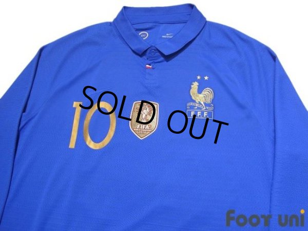 Photo3: France Centenario Long Sleeve Authentic Shirt #10 Kylian Mbappe Commemorative model w/tags (3)