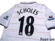 Photo4: Manchester United 2003-2005 Third Shirt #18 Paul Scholes BARCLAYCARD PREMIERSHIP Patch/Badge w/tags (4)