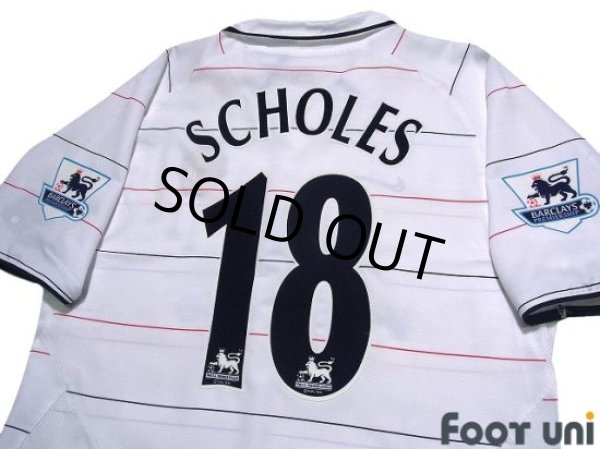 Photo4: Manchester United 2003-2005 Third Shirt #18 Paul Scholes BARCLAYCARD PREMIERSHIP Patch/Badge w/tags (4)