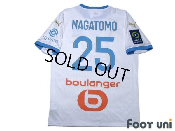Photo2: Olympique Marseille 2020-2021 Home #25 Yuto Nagatomo Ligue 1 Patch/Badge w/tags (2)