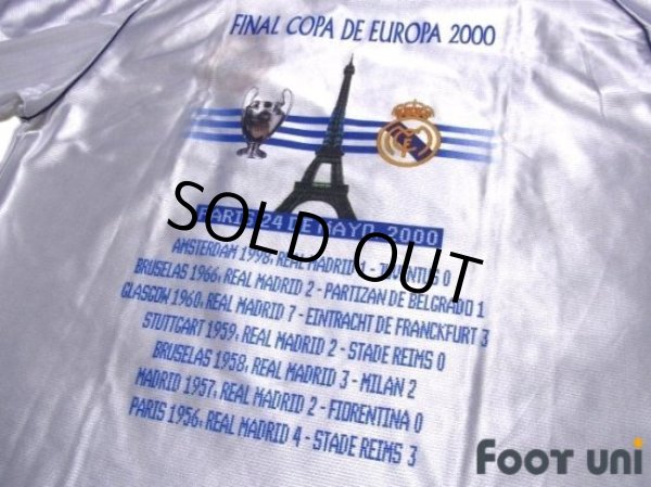 Photo7: Real Madrid 1998-2000 Home Shirt Champions League Finalist Commemorative Print (7)