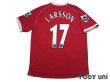 Photo2: Manchester United 2006-2007 Home Shirt #17 Henrik Larsson BARCLAYS PREMIERSHIP Patch/Badge (2)