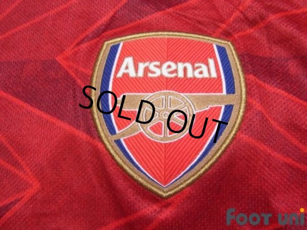 Photo5: Arsenal 2020-2021 Home Long Sleeve Shirt (5)