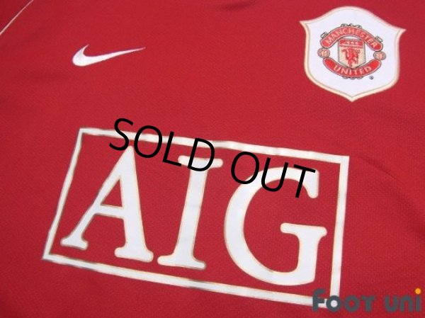 Photo6: Manchester United 2006-2007 Home Shirt #17 Henrik Larsson BARCLAYS PREMIERSHIP Patch/Badge (6)