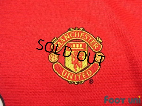 Photo6: Manchester United 2000-2002 Home Shirt #4 Juan Sebastian Veron (6)