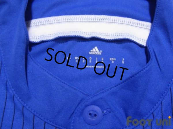 Photo5: Schalke04 2014-2016 Home Authentic Long Sleeve Shirt #19 Leroy Sané UEFA Europa League Patch/Badge (5)