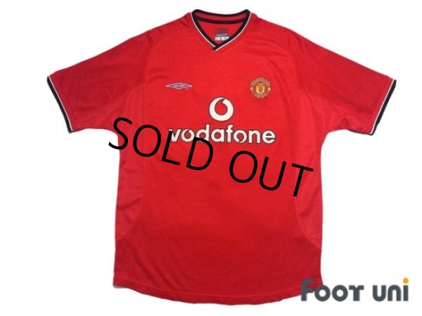 Photo1: Manchester United 2000-2002 Home Shirt #4 Juan Sebastian Veron (1)