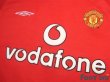 Photo7: Manchester United 2000-2002 Home Shirt #4 Juan Sebastian Veron (7)