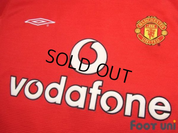 Photo7: Manchester United 2000-2002 Home Shirt #4 Juan Sebastian Veron (7)