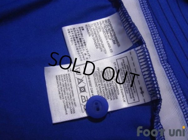 Photo8: Schalke04 2014-2016 Home Authentic Long Sleeve Shirt #19 Leroy Sané UEFA Europa League Patch/Badge (8)