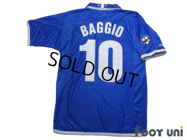 Photo2: Brescia 2003-2004 Home Shirt #10 Roberto Baggio Lega Calcio Patch/Badge w/tags (2)