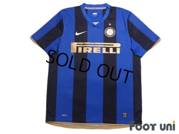 Photo1: Inter Milan 2008-2009 Home Shirt (1)