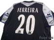 Photo4: Chelsea 2004-2005 Away Shirt #20 Paulo Ferreira BARCLAYS PREMIERSHIP Patch/Badge (4)