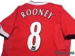 Photo4: Manchester United 2004-2006 Home Shirt #8 Wayne Rooney (4)