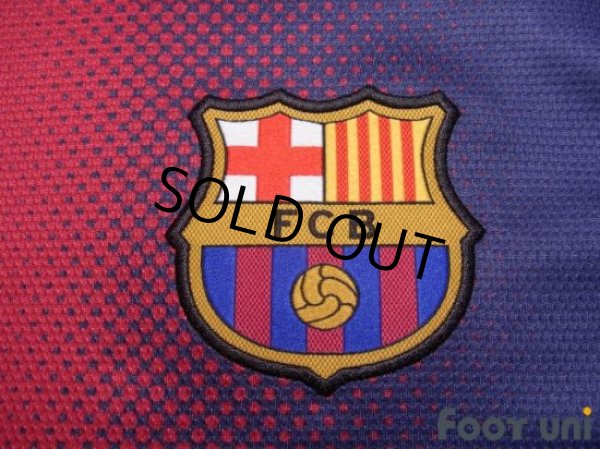 Photo6: FC Barcelona 2012-2013 Home Shirt #7 David Villa TV3 Patch/Badge LFP Patch/Badge (6)