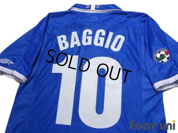 Photo4: Brescia 2003-2004 Home Shirt #10 Roberto Baggio Lega Calcio Patch/Badge w/tags (4)