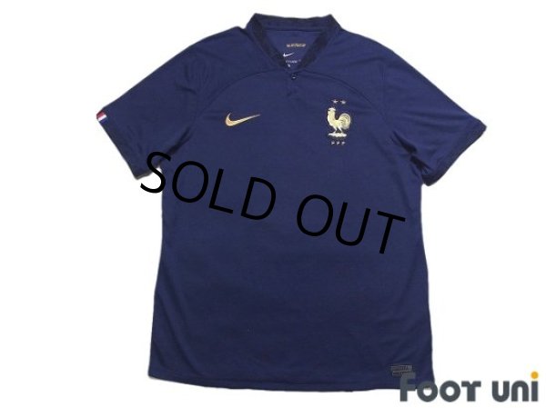 Photo1: France 2022 Home Shirt (1)