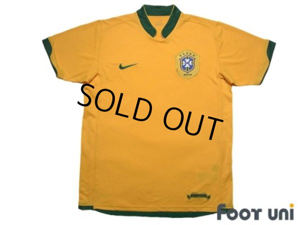 Photo1: Brazil 2006 Home Shirt (1)