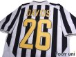 Photo4: Juventus 2003-2004 Home Shirt #26 Edgar Davids Scudetto Patch/Badge (4)