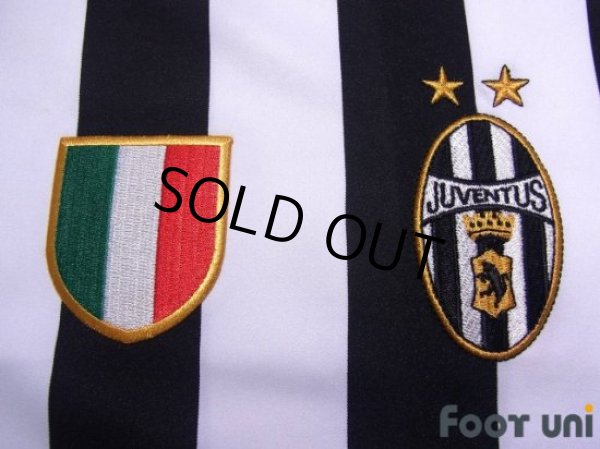 Photo6: Juventus 2003-2004 Home Shirt #26 Edgar Davids Scudetto Patch/Badge (6)