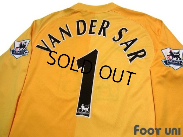 Photo4: Manchester United 2006-2007 GK Long Sleeve Shirt #1 Edwin van der Sar BARCLAYS PREMIERSHIP Patch/Badge w/tags (4)