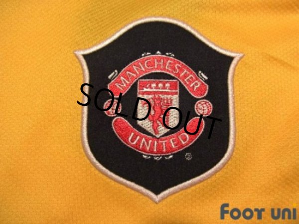 Photo6: Manchester United 2006-2007 GK Long Sleeve Shirt #1 Edwin van der Sar BARCLAYS PREMIERSHIP Patch/Badge w/tags (6)