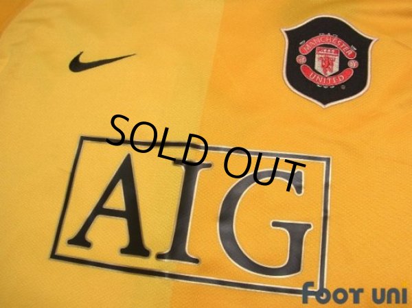 Photo7: Manchester United 2006-2007 GK Long Sleeve Shirt #1 Edwin van der Sar BARCLAYS PREMIERSHIP Patch/Badge w/tags (7)