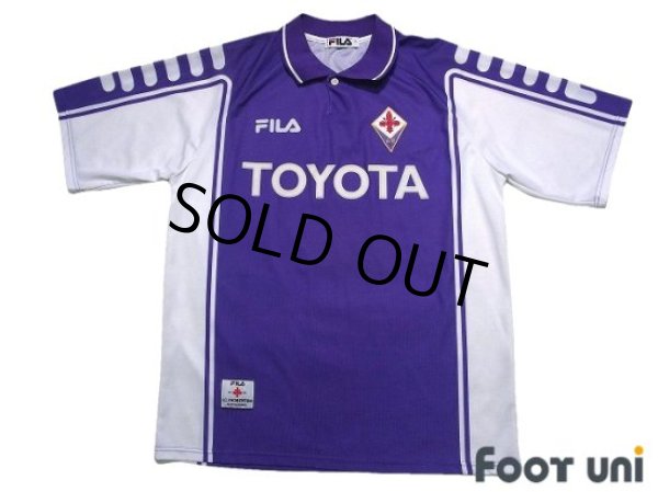 Photo1: Fiorentina 1999-2000 Home Shirt (1)