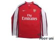 Photo1: Arsenal 2008-2010 Home Long Sleeve Shirt #11 van Persie (1)