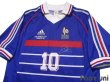 Photo3: France 1998 Home Shirt #10 Zinedine Zidane (3)
