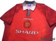Photo3: Manchester United 1996-1998 Home Shirt (3)