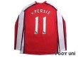 Photo2: Arsenal 2008-2010 Home Long Sleeve Shirt #11 van Persie (2)