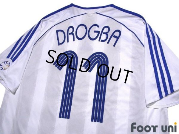 Photo4: Chelsea 2006-2007 Away Authentic Shirt #11 Didier Drogba (4)