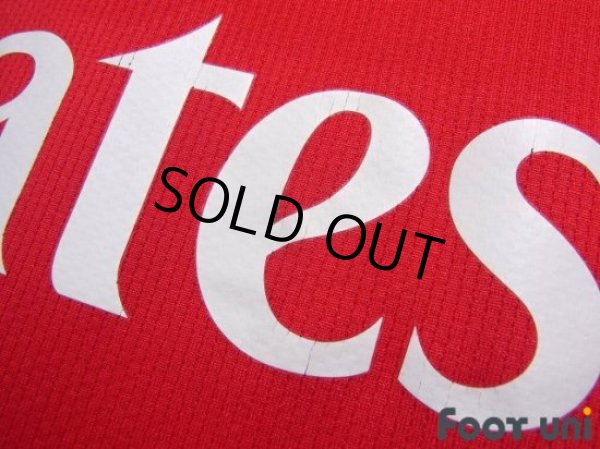 Photo7: Arsenal 2008-2010 Home Long Sleeve Shirt #11 van Persie (7)