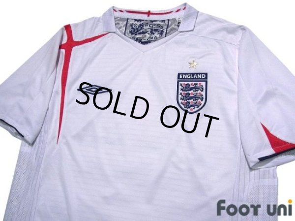 Photo3: England 2006 Home Shirt (3)