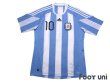 Photo1: Argentina 2010 Home Shirt #10 Lionel Messi (1)