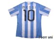 Photo2: Argentina 2010 Home Shirt #10 Lionel Messi (2)