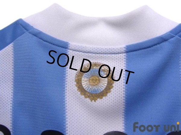 Photo7: Argentina 2010 Home Shirt #10 Lionel Messi (7)